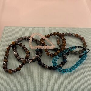 Multicolor Beaded Bracelet Set